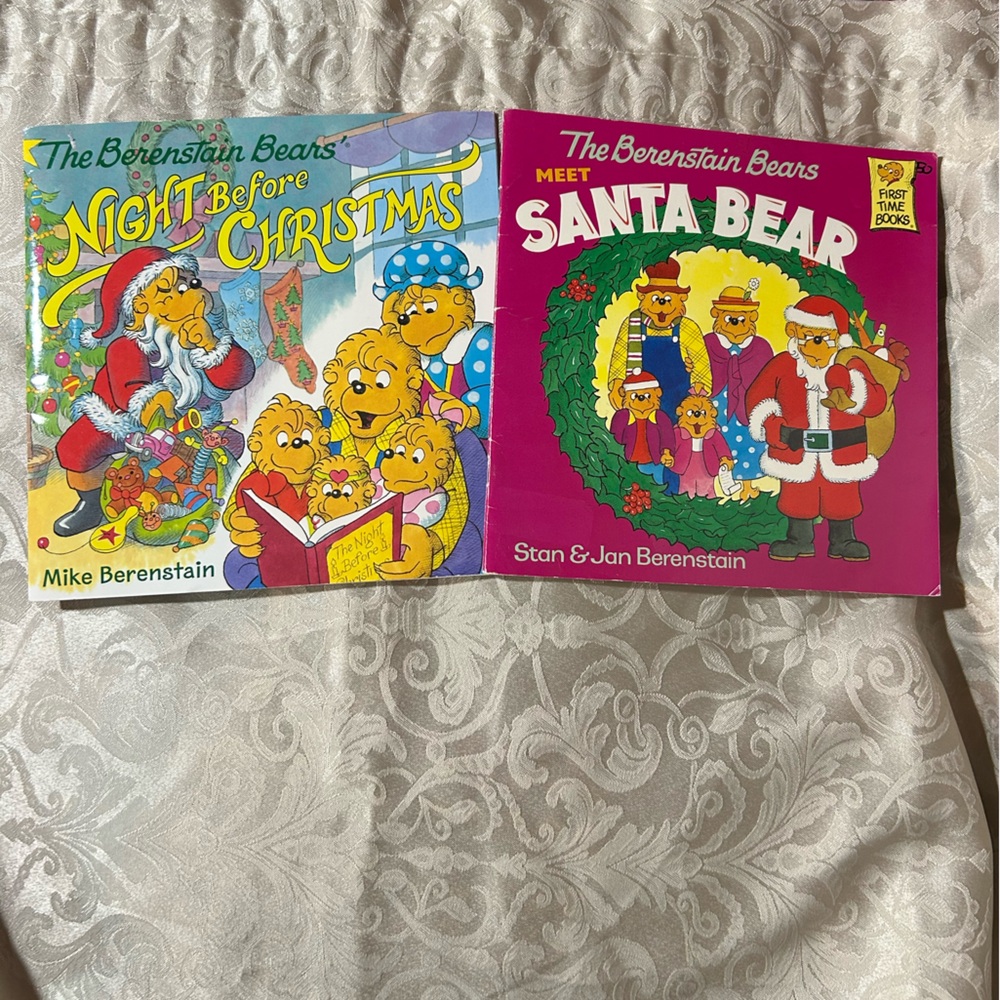 SALE! Berenstain Bears Children’s Christmas Books plus Blackboard Bear Book - Picture 2 of 10